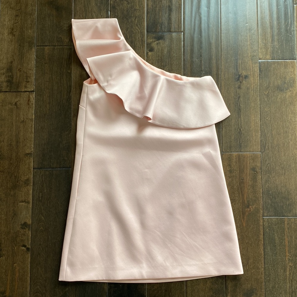 Anthropologie BHLDN Hitherto Romane Ruffle One Shoulder Dress - Picture 5 of 6